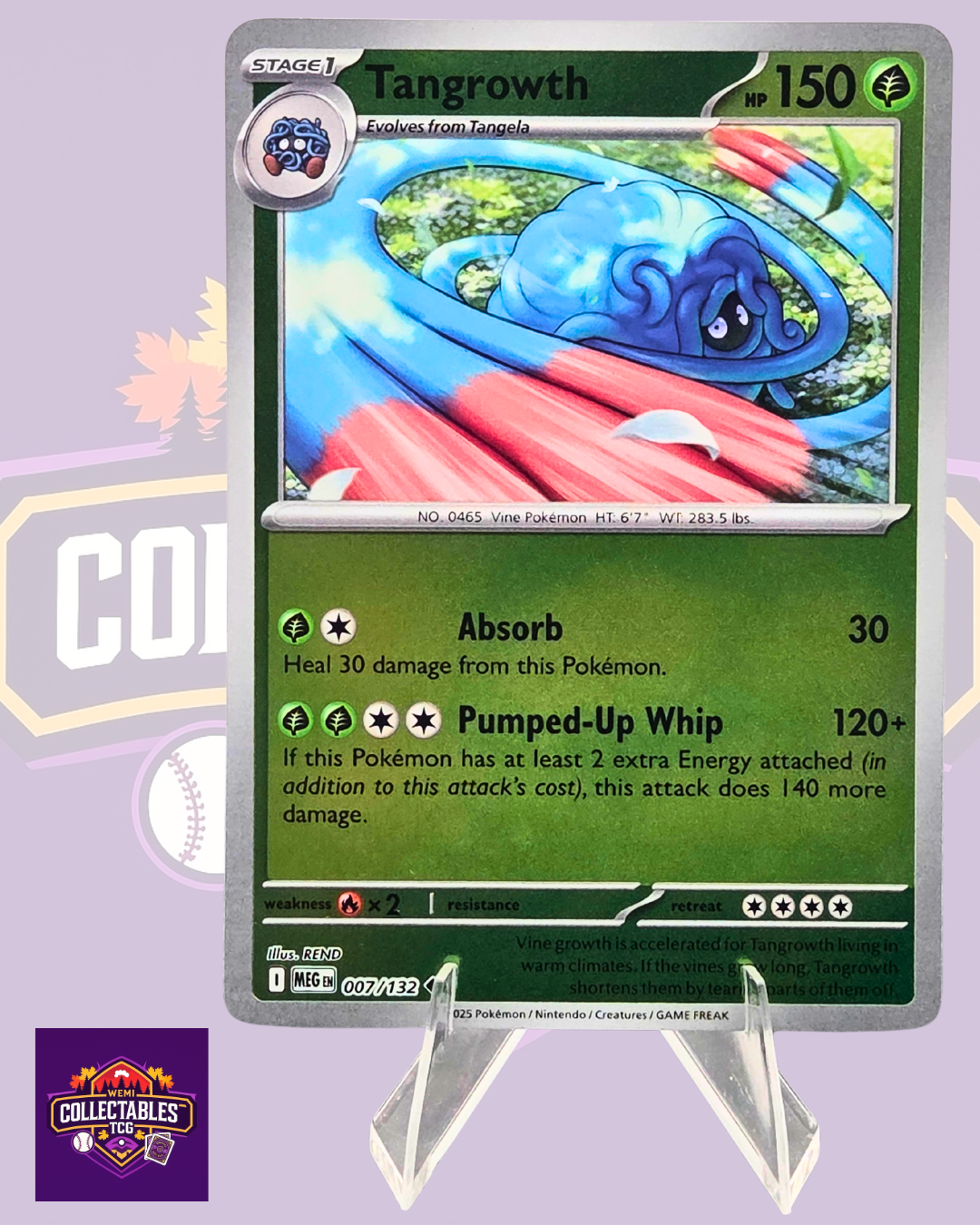 Tangrowth – 007/132 | English Pokémon TCG Mega Evolutions