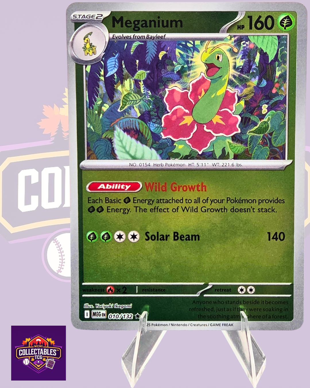 Maganium – 010/132 | English Pokémon TCG Mega Evolutions