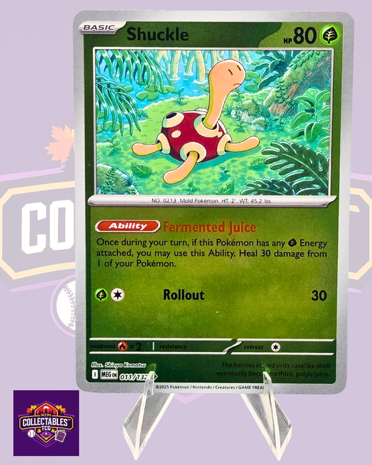 Shuckle – 011/132 | English Pokémon TCG Mega Evolutions