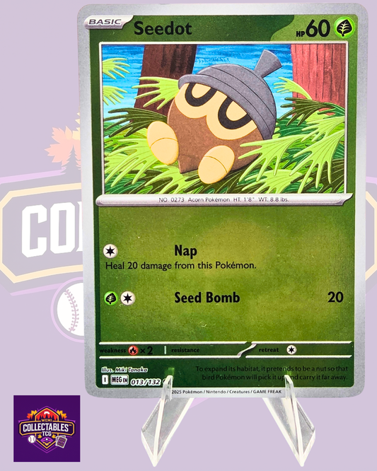 Seedot – 013/132 | English Pokémon TCG Mega Evolutions